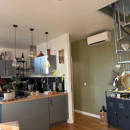 Duplex Climatise Avec Parking Et Borne Electrique
