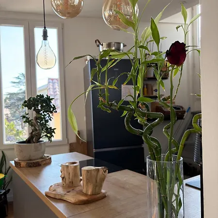 Duplex Climatise Avec Parking Et Borne Electrique Apartamento